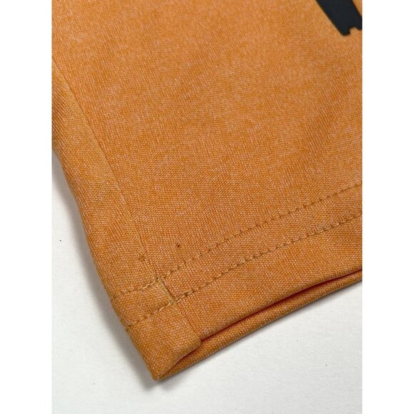 COLUMBIA Kids Youth LARGE (14/16) Orange Long Sleeve Logo SWIM SHIRT Rash Guard - Picture 2 of 9